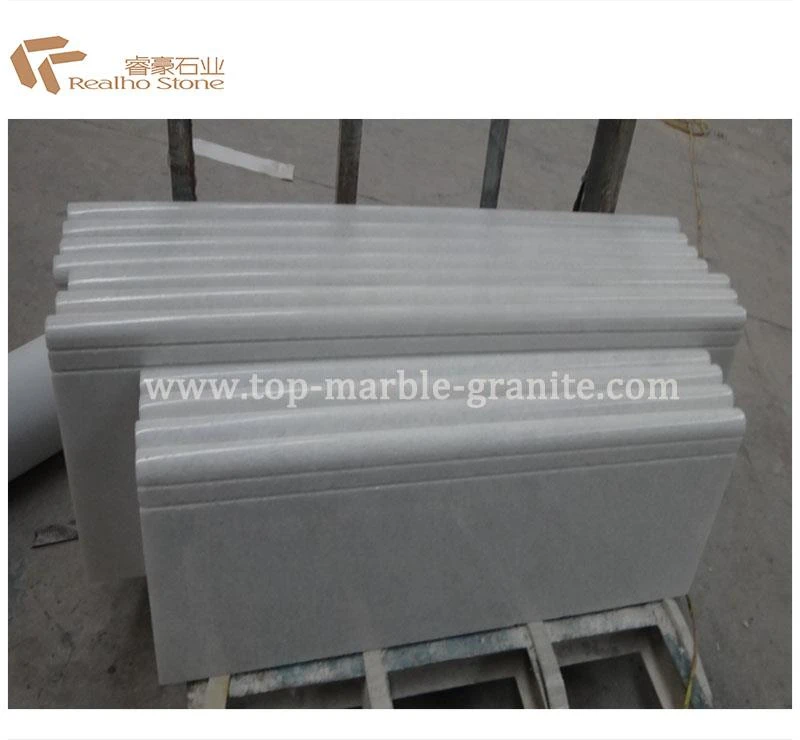 Céim marmair bhán White marble step