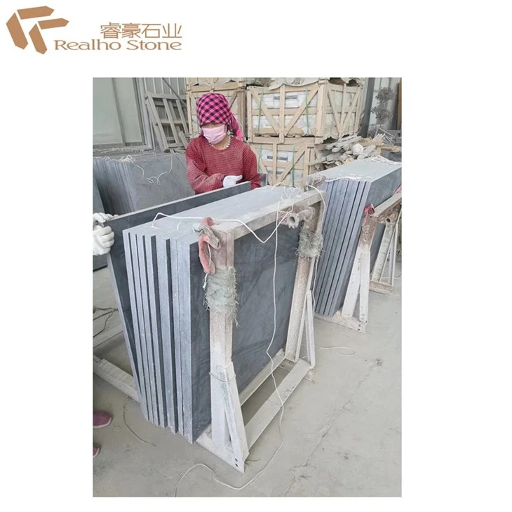 blue limestone tiles