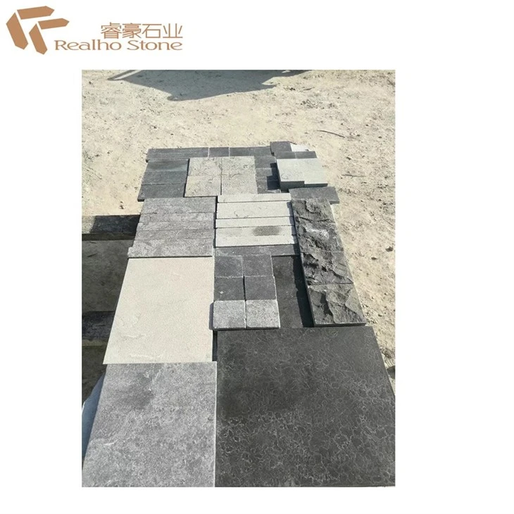 blue limestone samples