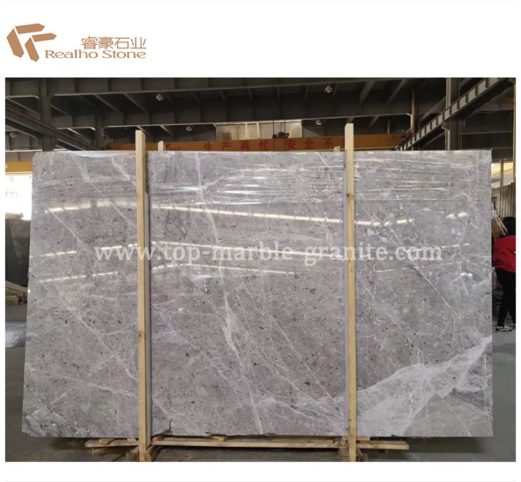 Tionscadal na nÓstán Athena Light Gray Marble Slabs