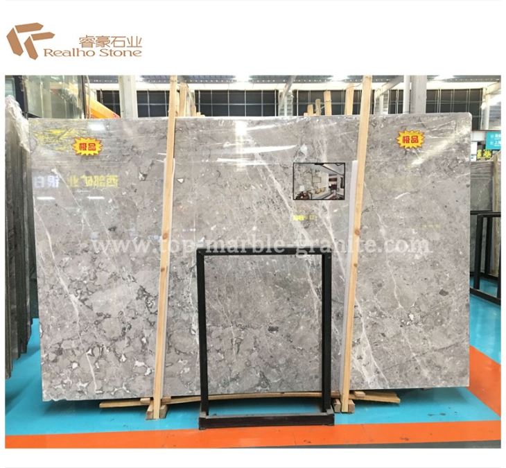 Hotel Project Athena Light Grey Marble Slabs