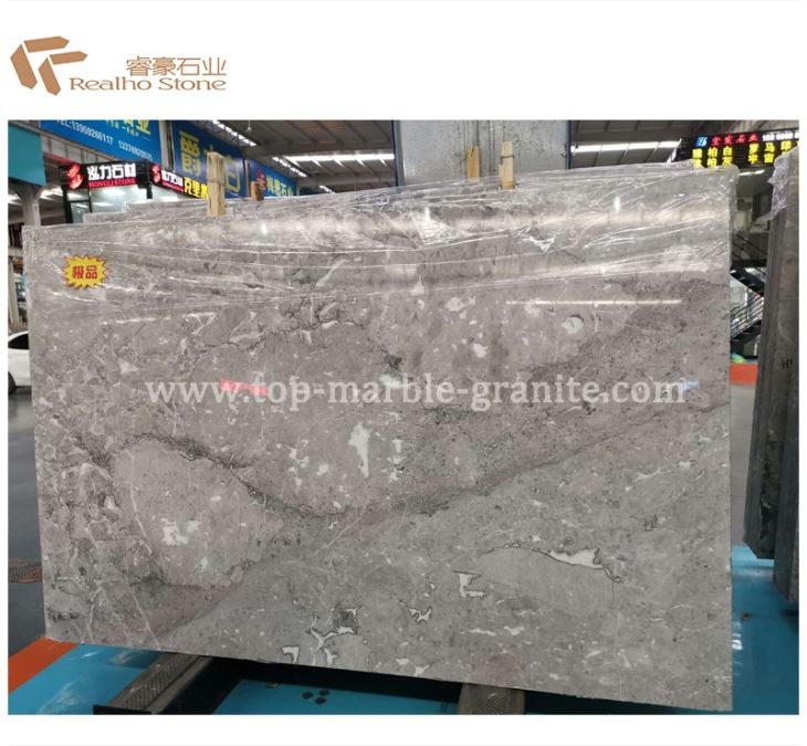 Hotel Project Athena Light Grey Marble Slabs