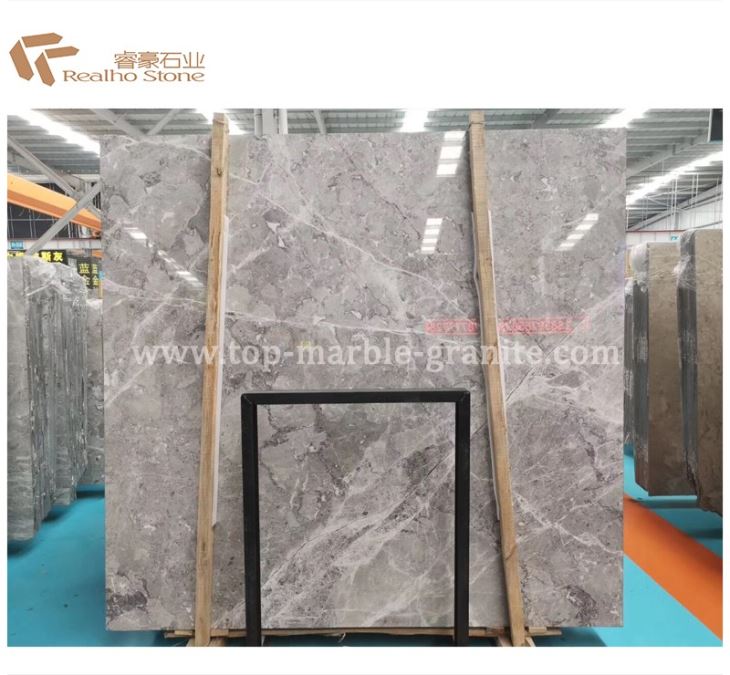 Hotel Project Athena Light Grey Marble Slabs