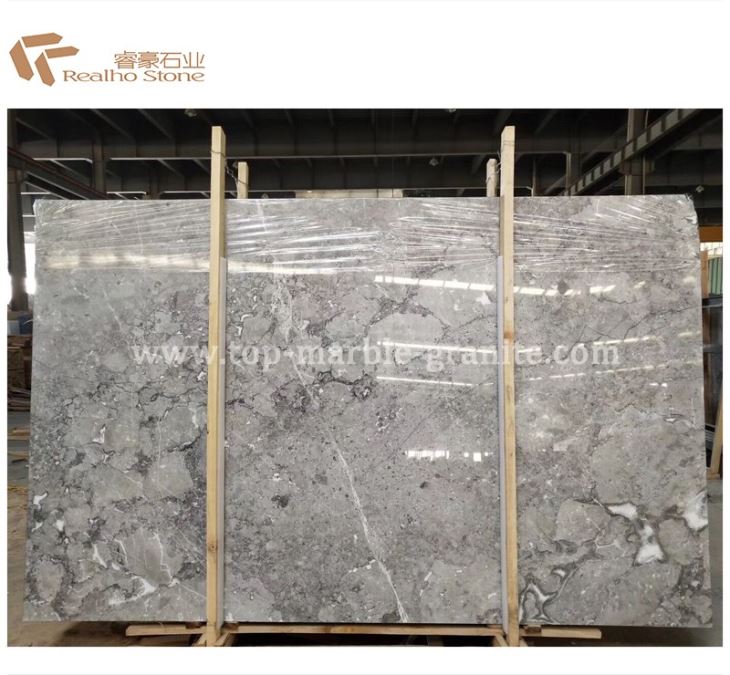 Hotel Project Athena Light Grey Marble Slabs