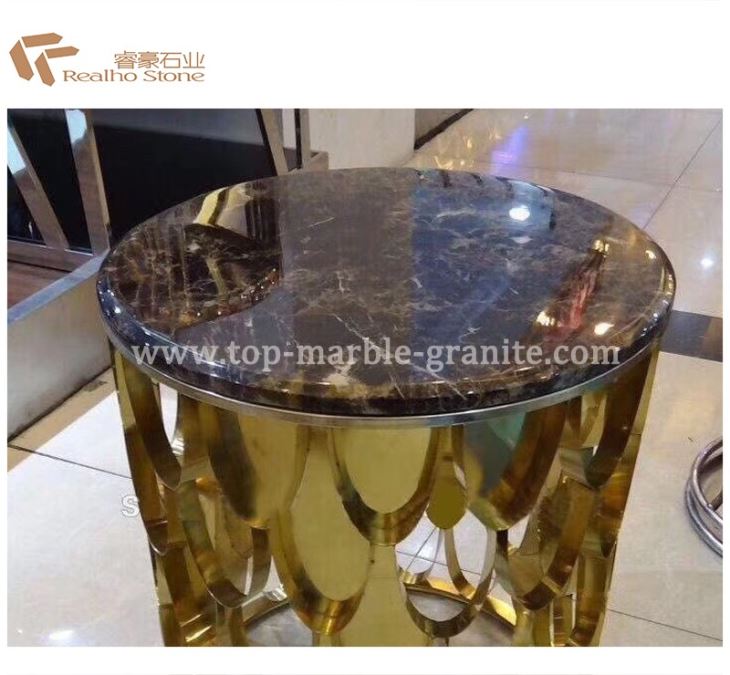Precious Agate Gemstone Red Table
