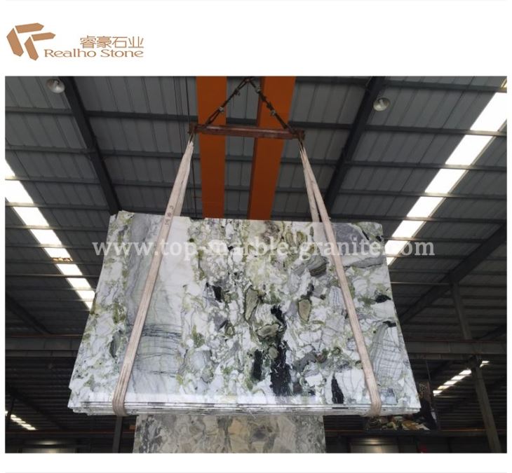 Jade Green Colors Cold Emerald Marble Slab