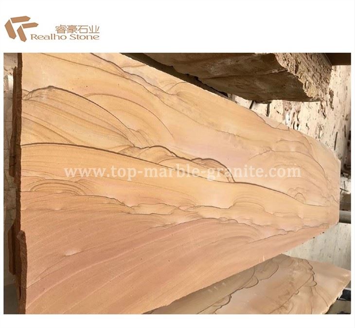 Wooden sandstone slab