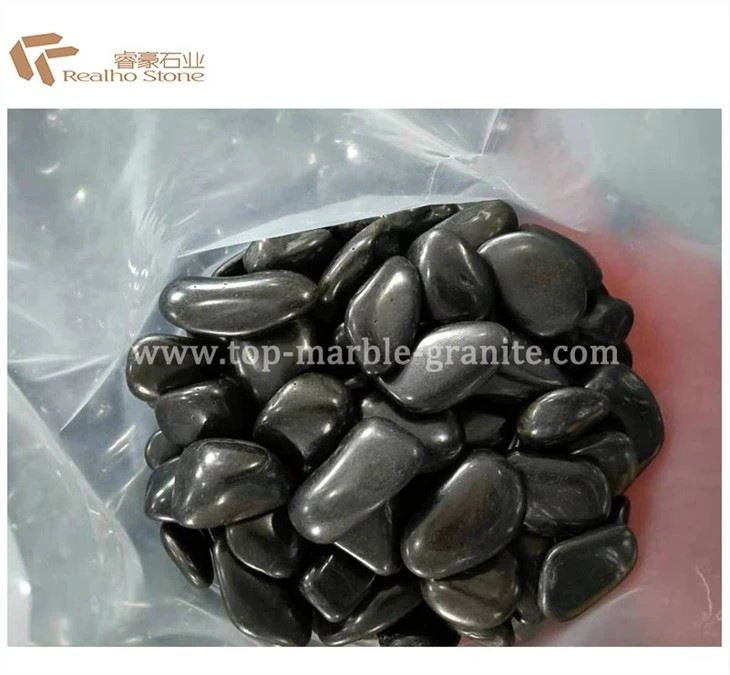 white pebbles